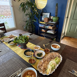 Korean Kimchi Making and Bossam Review Photo from Cooking Class in Bay Area