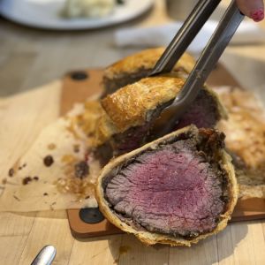 Beef Wellington Menu - Date Night Review Photo from Cooking Class in Austin 3