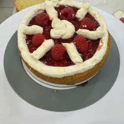 Make an Elegant Layered Cake Review Photo from Cooking Class in Bay Area 2