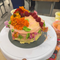Make an Elegant Layered Cake Review Photo from Cooking Class in Bay Area 4