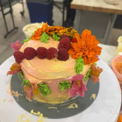 Make an Elegant Layered Cake Review Photo from Cooking Class in Bay Area 5